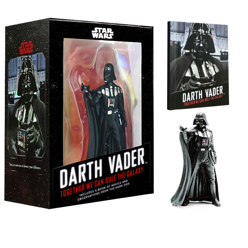 英文原版 星球大战 黑武士 达斯 维德 语录和雕像 Star Wars Darth Vader in a Box: Together We Can Rule the Galaxy