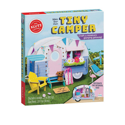 英文原版 Klutz Make Your Own Tiny Camper 制作玩具野营小车 STEAM体系 儿童动手能力培养 益智手工DIY