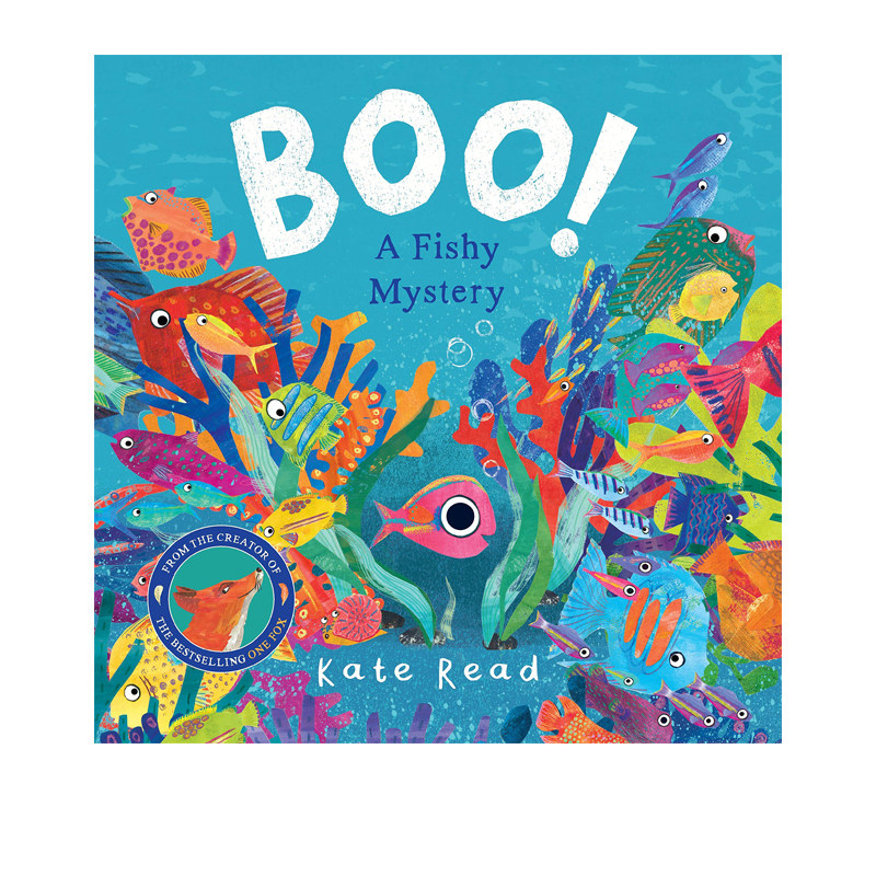 英文原版 Boo! A Fishy Mystery 嘭！一个关于鱼的神秘故事 儿童海洋知识早教启蒙读物,书籍/杂志/报纸,儿童读物原版书,淘宝优惠券,粉丝福利购,淘宝优惠卷