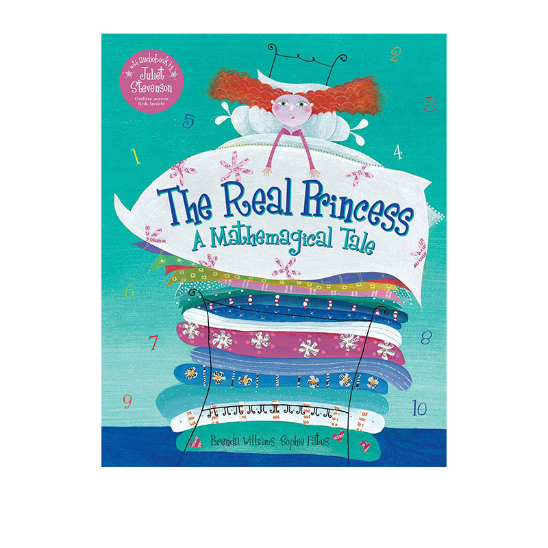 英文原版 The Real Princess 公主和豌豆 儿童经典文学绘本图画书 Barefoot 英国光脚丫出版社