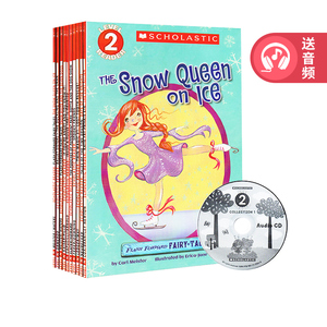 英文原版 Scholastic Leveled Readers L2 10册附音频CD 套装3 学乐分级读物第二级别级别 常青藤爸爸推荐