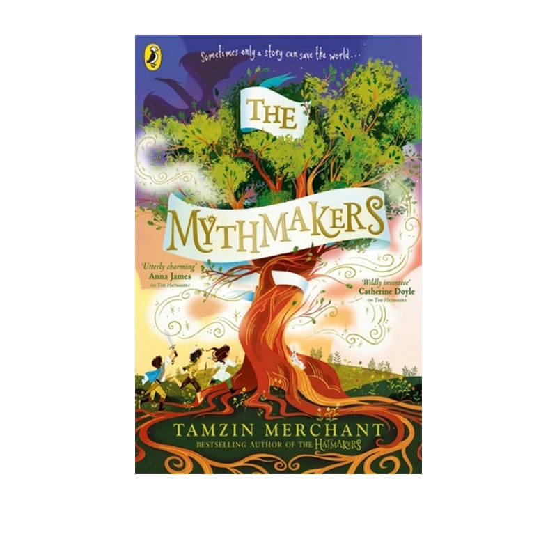 神话创造者 The Mythmakers 塔姆金莫昌特 Tamzin Merchant 英文原版 制帽师系列 儿童初级章节桥梁故事书图片
