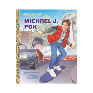 预售 Michael J. Fox 迈克尔福克斯 Little Golden Book Biography 回到未来 精装影视人物传记小金书 英文原版 儿童阅读