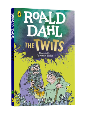蠢特夫妇 The Twits 罗尔德达尔系列 Roald Dahl 英文原版 儿童畅销书小说 小学生初中课外阅读趣味故事书