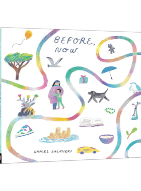 英文原版 Before, Now 从前，现在 布鲁克林插画师 Daniel Salmieri 艺术绘本 儿童宝宝亲子共读精装绘本