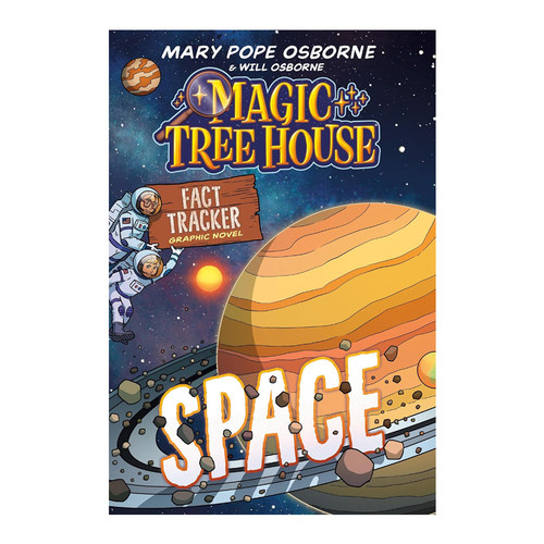 神奇树屋小百科漫画版#2 Magic Tree House Fact Tracker Graphic Novel #2: Space  儿童科幻全彩漫画