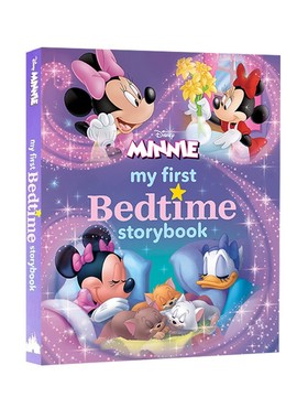 预售 英文原版 Disney My First Minnie Mouse Bedtime Storybook 精装合辑 迪斯尼我的首本米妮宝宝睡前故事书 米奇老鼠