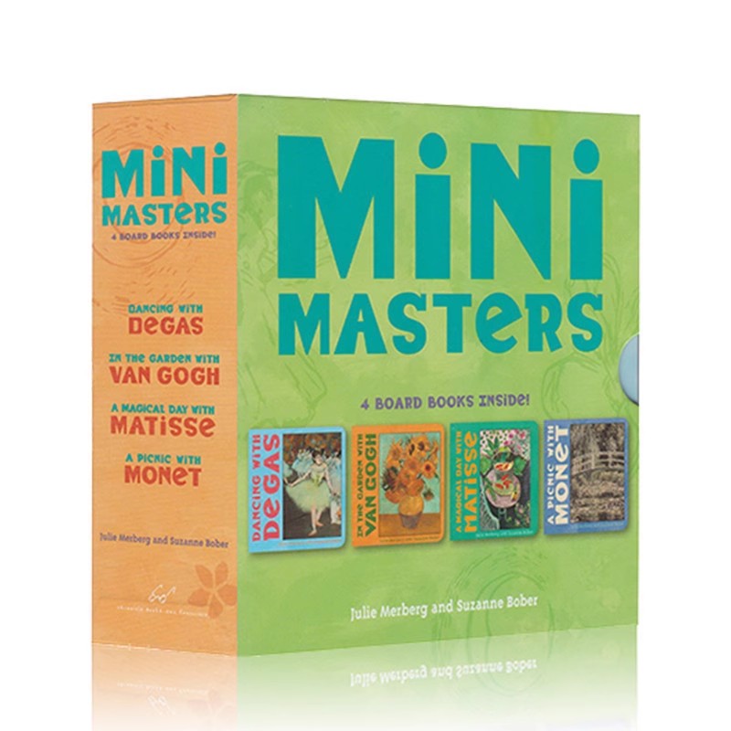 英文原版MiniMasters4册