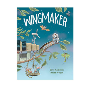 Wingmaker 英文原版 毛毛虫变成了羽翼蛾 儿童科普绘本 预售 绘本 精装 动物知识图画故事书 科学读物