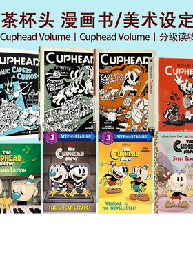 茶杯头官方漫画书 美术设定集 Cuphead Volume 1: Comic Capers & Curios 英文原版  惊险刺激的冒险 肖恩·迪金森绘制