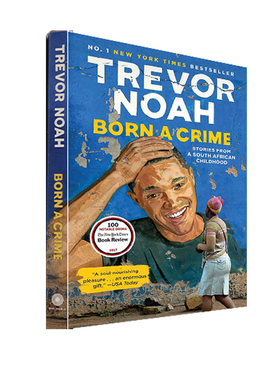 英文原版 天生有罪 Born a Crime Trevor Noah 特雷弗诺亚自传 比尔盖茨推荐书籍 艾美奖皮博迪奖 主持人崔娃