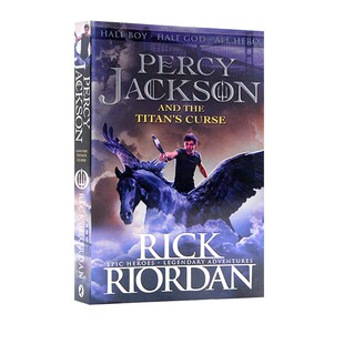 Titan 小说 英文原版 the Jackson 学生英语课外阅读 平装 Curse Rick and 波西杰克逊与巨神之咒 Percy 瑕疵 Riordan book