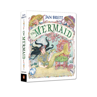 金发姑娘和三只小熊同作者 儿童启蒙晚安故事 英文原版 童话纸板书 Brett Jan 小美人鱼 Mermaid The 自营