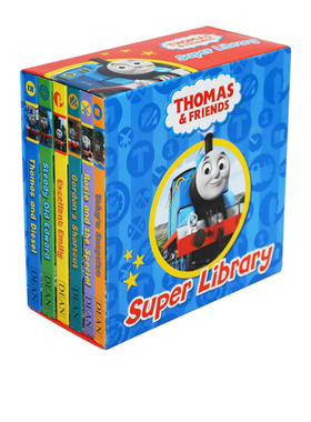 英文原版 Thomas and Friends Board Book Slipcase Collection 托马斯纸板书6册 礼盒装绘本