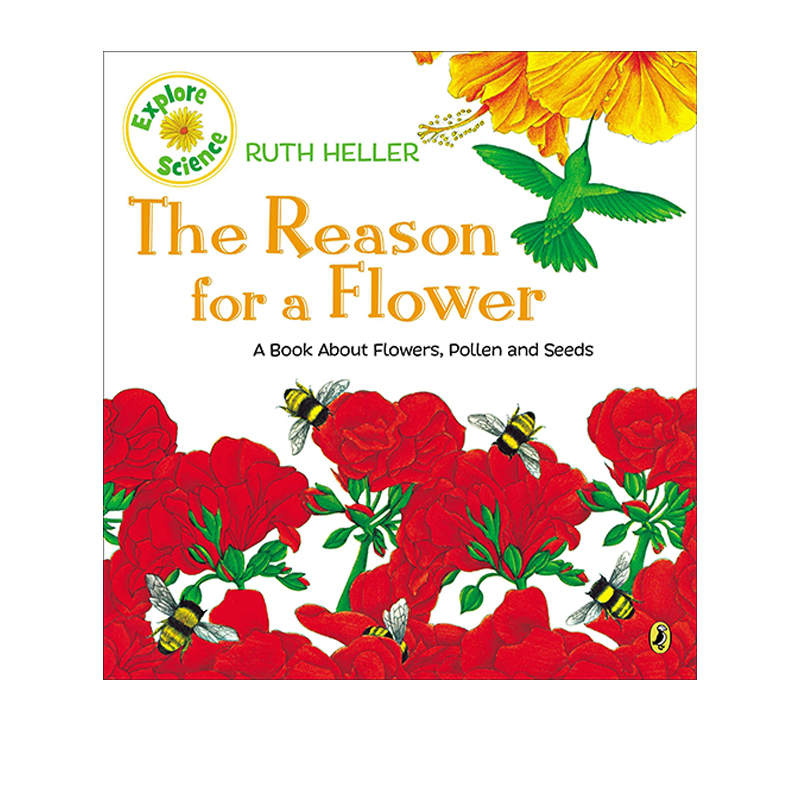 英文原版 Explore Language Science:The Reason For A Flower 绘本 儿童英语语法入门级 启蒙绘本 Ruth Helle 书籍/杂志/报纸 儿童读物原版书 原图主图