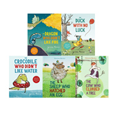 不喜欢水 会爬树 麦克米伦儿童心理成长 会孵蛋 Gemma 奶牛 英文原版 鳄鱼 5册合售 预售 龙 Merino 不喜欢火 绵羊