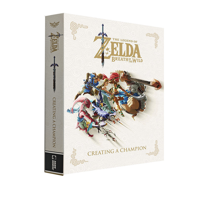 预售 英文原版 The Legend of Zelda 塞尔达传说荒野之息设定集 视频游戏系列百科全书游戏概念设定画册