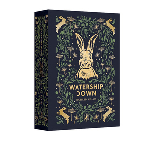 预售 英文原版 Watership Down 海底沉舟 兔子共和国 精装 Puffin Clothbound Classics 企鹅海雀布纹经典收藏版