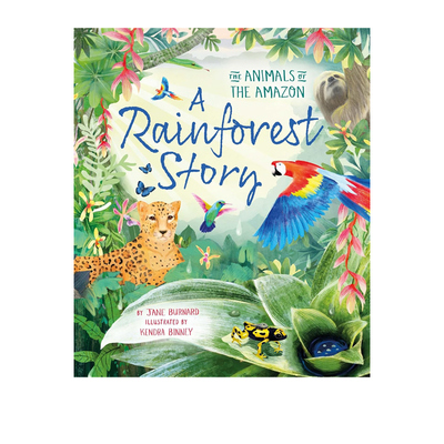预售 英文原版 A Rainforest Story 雨林的故事 精装 儿童绘本