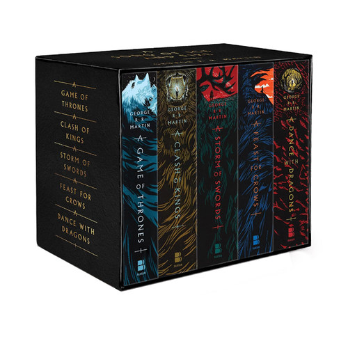 英文原版冰与火之歌权力的游戏