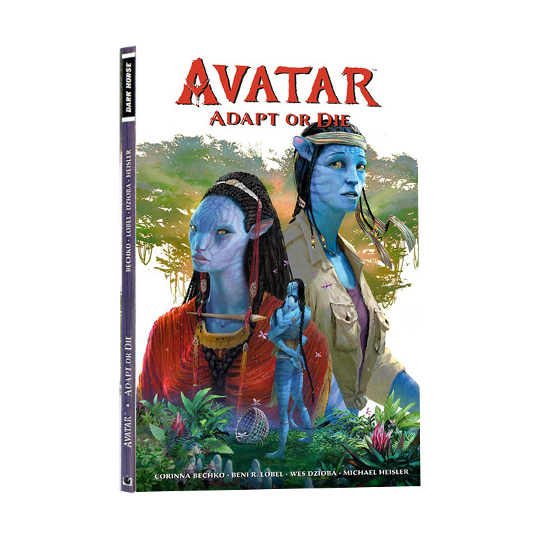 英文原版 Avatar: Adapt or Die 阿凡达适应或死亡 前传漫画 科幻电影 全彩漫画  阿凡达2前传 书籍/杂志/报纸 儿童读物原版书 原图主图