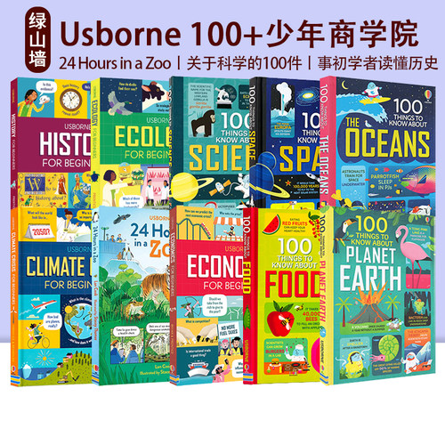英文原版Usborne100things