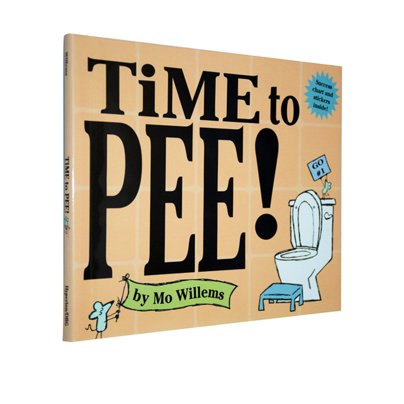 英文原版 Time to Pee 尿尿大冒险 Mo Willems 幼儿行为习惯训练 小猪小象同作者  精装 情绪控制行为礼仪绘本怎么看?