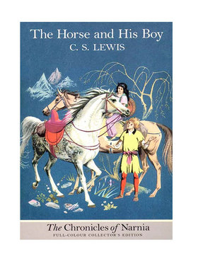 预售 纳尼亚传奇 第3部 经典封面平装 能言马与男孩 Pauline Baynes插图 The Chronicles of Narnia 3 英文原版 C S Lewis