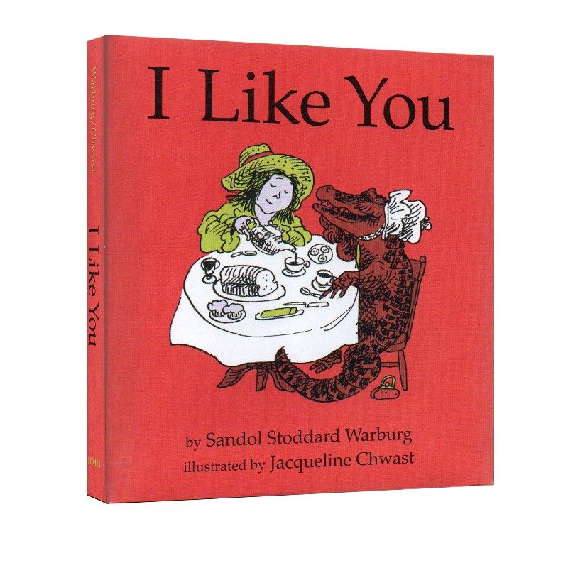 英文原版 i like you 我喜欢你 亲子阅读情绪关系 儿童绘本故事书