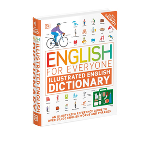 DK新视觉 English for Everyone Illustrated English Dictionary DK图解英语词典 英文原版 有在线音频