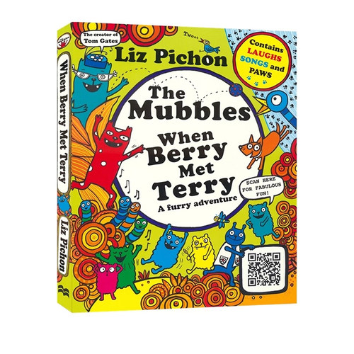 英文原版 The Mubbles#2 微笑岛上的嘻哈一族#2 When Berry Met Terry 儿童故事漫画 雀巢聪明书银牌奖Tom Gates同作者 Liz Pichon