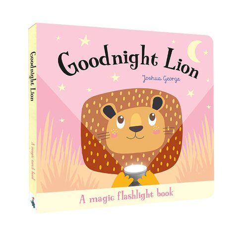 Magic Torch Book Goodnight Lion 晚安狮子魔法手电筒儿童英语绘本 亲子互动幼儿动物认知启蒙透视绘本 含胶片