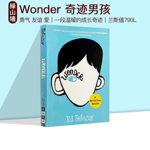 搭配flipped怦然心动夏洛 小说 Wonder 文学同名电影原著 青春励志 纽约时报热销英文书 网Charlotte 奇迹男孩英文原版 Web