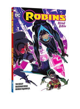 预售 英文原版 罗宾：成为罗宾 Robins: Being Robin DC漫画 DC超级英雄漫画书