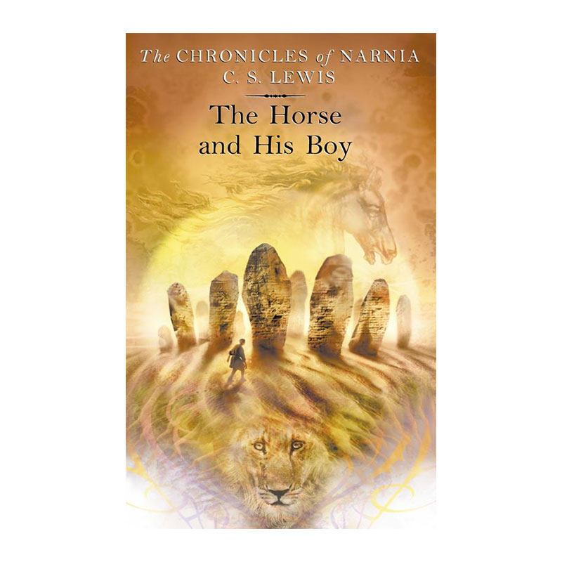 预售 纳尼亚传奇 第3部 奇幻封面平装 能言马与男孩 Pauline Baynes插图 The Chronicles of Narnia 3 英文原版 C S Lewis