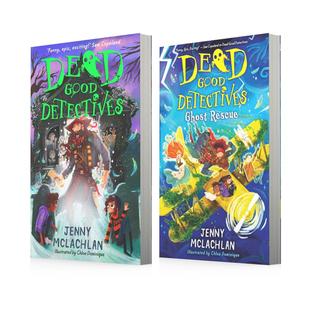预售 鬼魂侦探 2册 英文原版 Dead Good Detectives 儿童冒险章节小说 咆哮之地系列作者Jenny Mclachlan