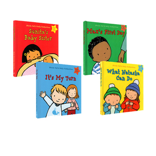 英文原版 Dealing with Feelings 情绪管理系列4册 精装 儿童性格培养 情感情商培养 图画故事书 启蒙早教绘本