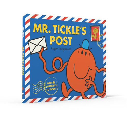 奇先生妙小姐 Mr Men And Little Miss 趣味信件 Mr. Tickle’S Post 英文原版绘本亲子互动绘本