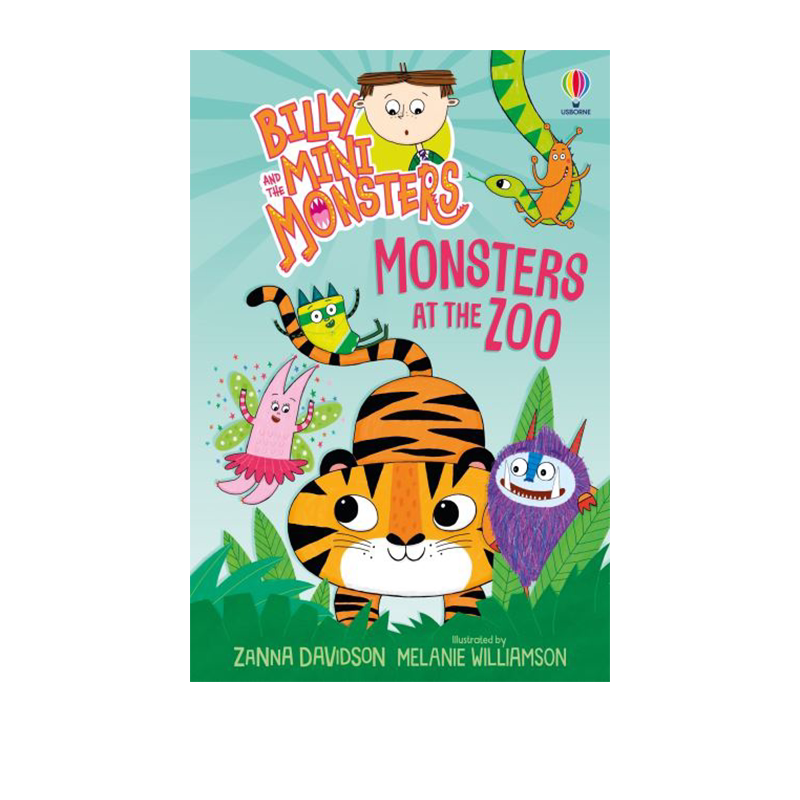 英文原版 比利和迷你怪兽 billy and the mini monsters: monsters at