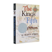 儿童文学小说 King Fifth 五分之一 Scott Dell斯科特奥德尔 The 国王 1967年纽伯瑞银奖英文原版 青少年课外阅读进口英语书籍