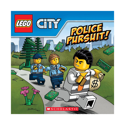 英文原版 Lego City: Police Pursuit! 乐高城市系列  儿童阅读插图故事书图画书 漫画儿童绘本 4-8岁