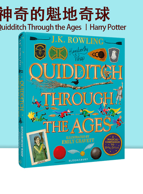 英国彩绘版 神奇的魁地奇球 Quidditch Through the Ages 英文原版 Harry Potter 哈利波特外传 J.K.罗琳 Emily Gravett插画