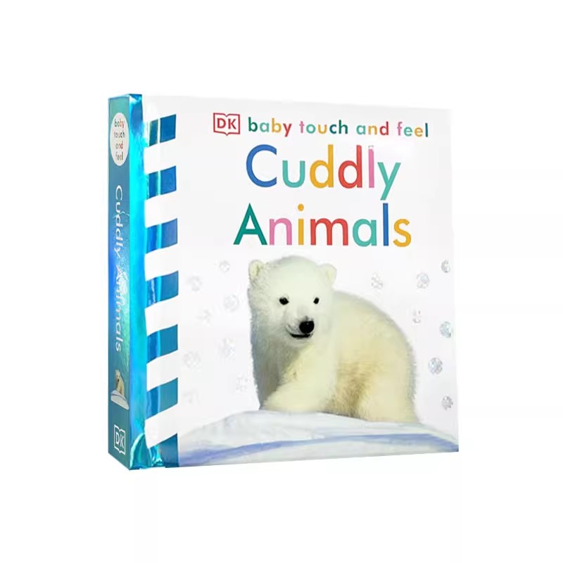 可爱的动物DK婴幼儿宝宝触摸书