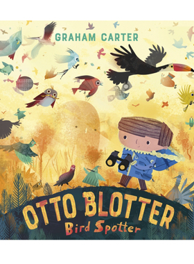 【自营】英文原版 Otto Blotter, Bird Spotter 鸟类观测员 儿童启蒙图画书 英国安徒生出版社 Gideon Sterer