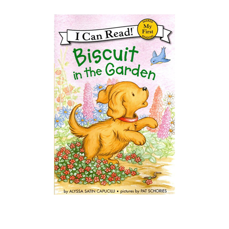 饼干狗 biscuit 英文绘本 汪培珽书单 biscuit in the garden 4-8岁小