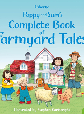 预售 Usborne 趣味农场故事集英文原版绘本The Complete Book of Farmyard Tales布特太太一家和苹果树农场小镇儿童睡前图画故事书