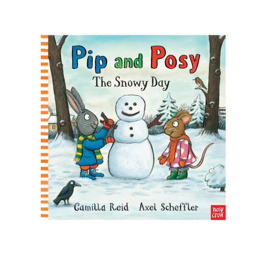 英文原版 Pip and Posy 波西和皮普 The Snowy Day 下雪天 名家Axel Scheffler 儿童图画故事书漫画书