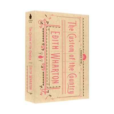 企鹅经典布纹精装 The Custom of the Country 乡土风俗 英文原版书籍 Edith Wharton 伊迪丝·华顿