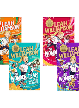 预售 英文原版 奇迹球队与被遗忘的足球运动员 The Wonder Team and the Forgotten Footballers系列 4本套装 Leah Williamson