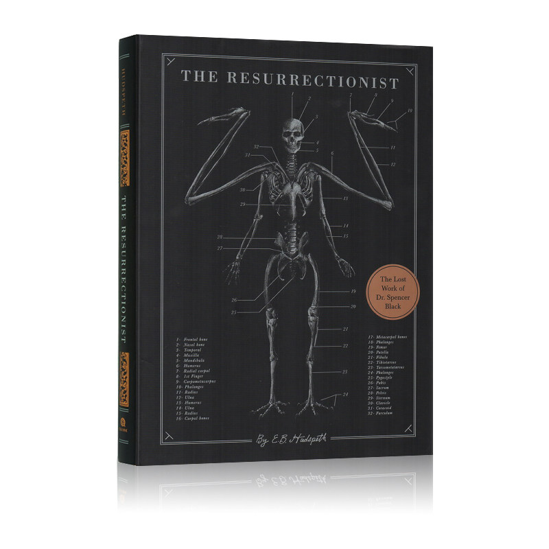 现货盗尸者神兽精细解剖图 The Resurrectionist英文原版神话中野兽的艺用生物解剖书籍骨骼解剖学图谱再生论_虎窝淘